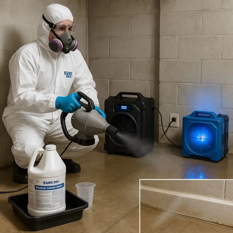 Sanitization and Odor Removal process in Fairfield County, OH