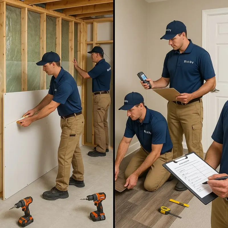 Repairs and Reconstruction process in Fairfield County, OH